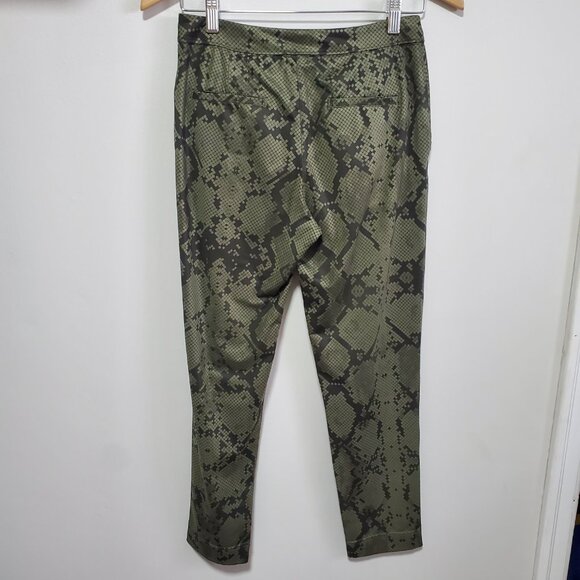 LULULEMON Jet Crop Slim Luxtreme 26" Pants Ankle Stretch Snake Green Women's 4 - Picture 8 of 14